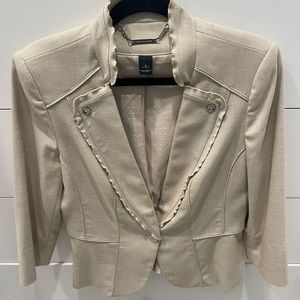 White House Black Market jacket/blazer in khaki color